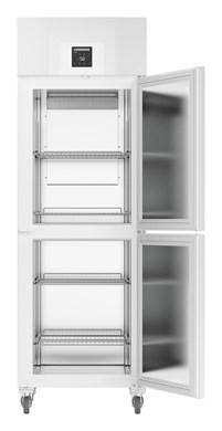 Liebherr LKPv 6527 laboratory refridgerator, −2 °C ... +16 °C, 429 L, Comfort electronic controller, stainless steel inner liner, steel door