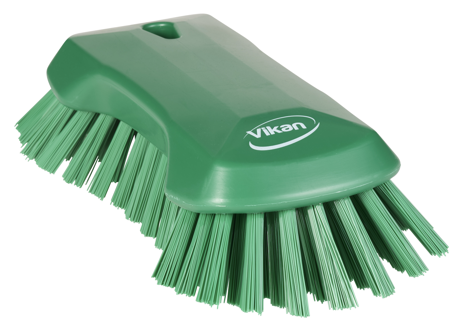 Vikan XL Hand Brush, 230 mm, Very hard, Green