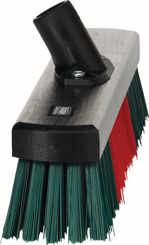 Garage Broom, 440 mm, Hard, Black