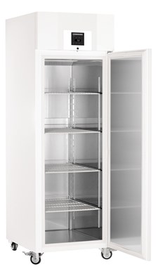 Liebherr LKPv 6520 laboratory refridgerator, −2 °C ... +16 °C, 430 L, Profi electronic controller, stainless steel inner liner, steel door