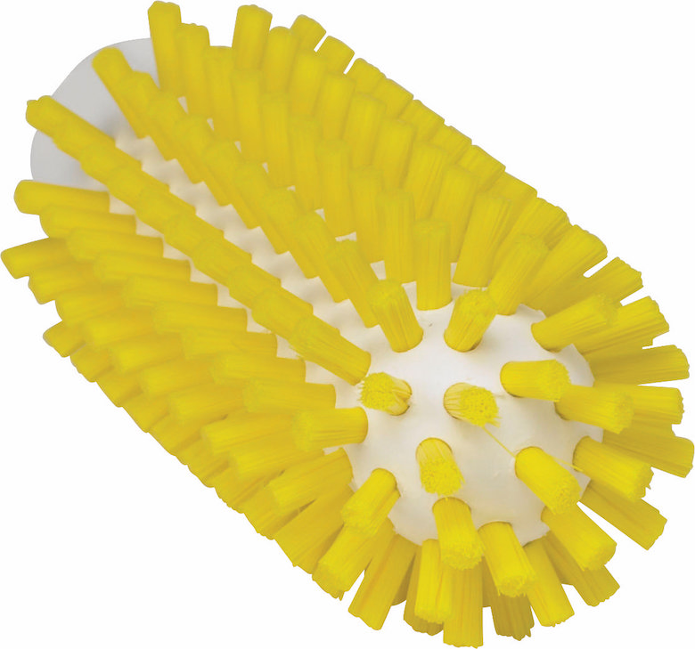 Pipe Cleaning Brush f/handle, Ø50 mm, 140 mm, Hard, Yellow