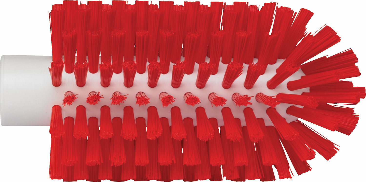 Pipe Cleaning Brush f/handle, Ø77 mm, 155 mm, Medium, Red