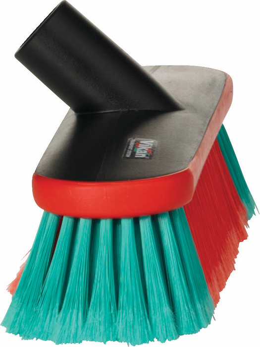 Vehicle Brush, waterfed, 270 mm, Soft/split, Black