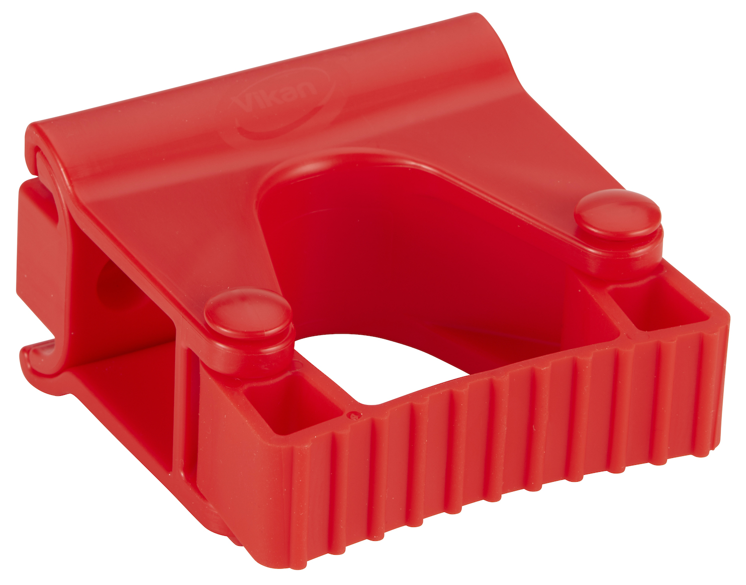 Vikan Hygienic Wall Bracket, Grip Band Module, 83 mm, Red