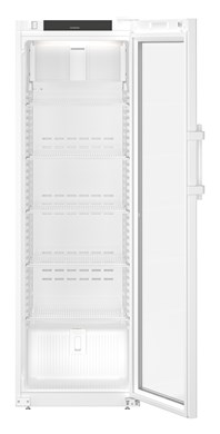 Liebherr SRFvg 4011 laboratory refridgerator, 3 °C ... +16 °C, 298 L, fan-assisted cooling, plastic inner liner, glass door