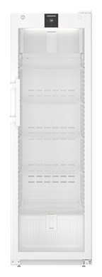 Liebherr SRFvg 4011 laboratory refridgerator, 3 °C ... +16 °C, 298 L, fan-assisted cooling, plastic inner liner, glass door