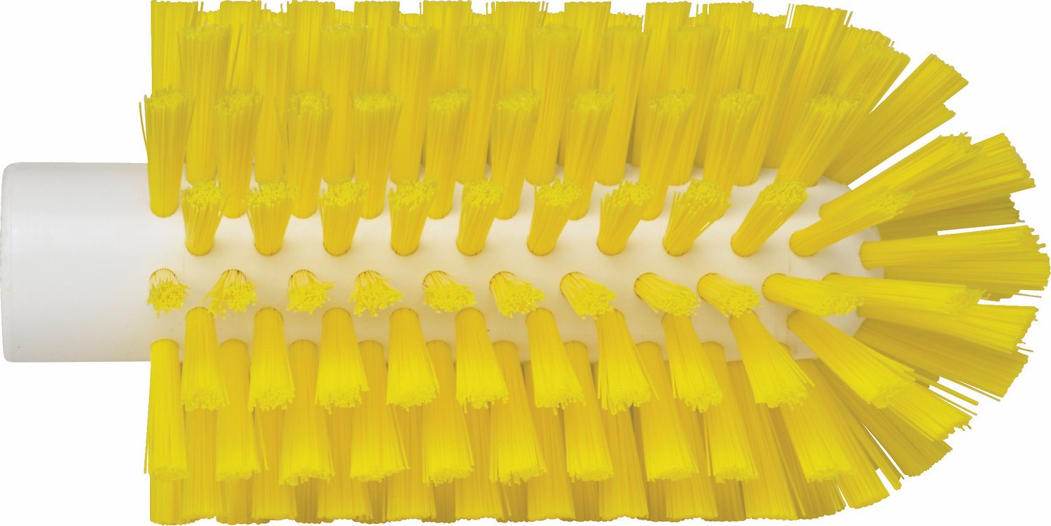 Pipe Cleaning Brush f/handle, Ø77 mm, 155 mm, Medium, Yellow