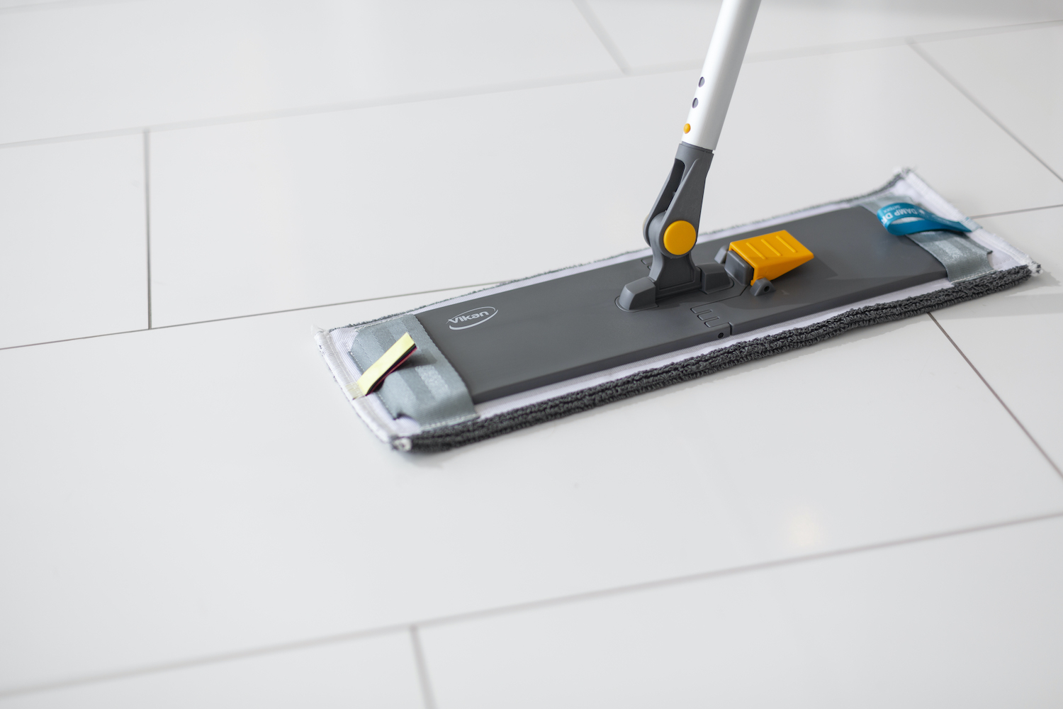 Vikan DampDry 31 microfiber mop, Pocket, Pocket 40 cm, Grey