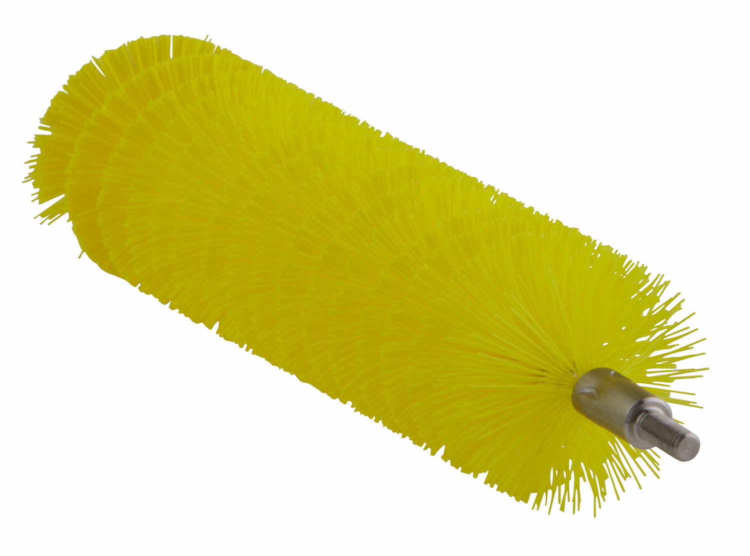 Tube Brush f/flexible handle 53515 or 53525, Ø40 mm, 200 mm, Medium, Yellow