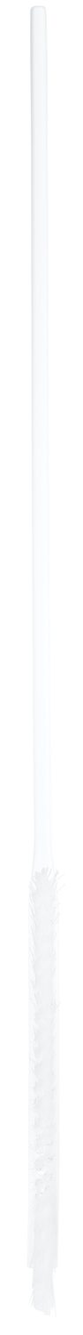 Ultra-Slim Cleaning Brush with Long Handle, 600 mm, Medium, White