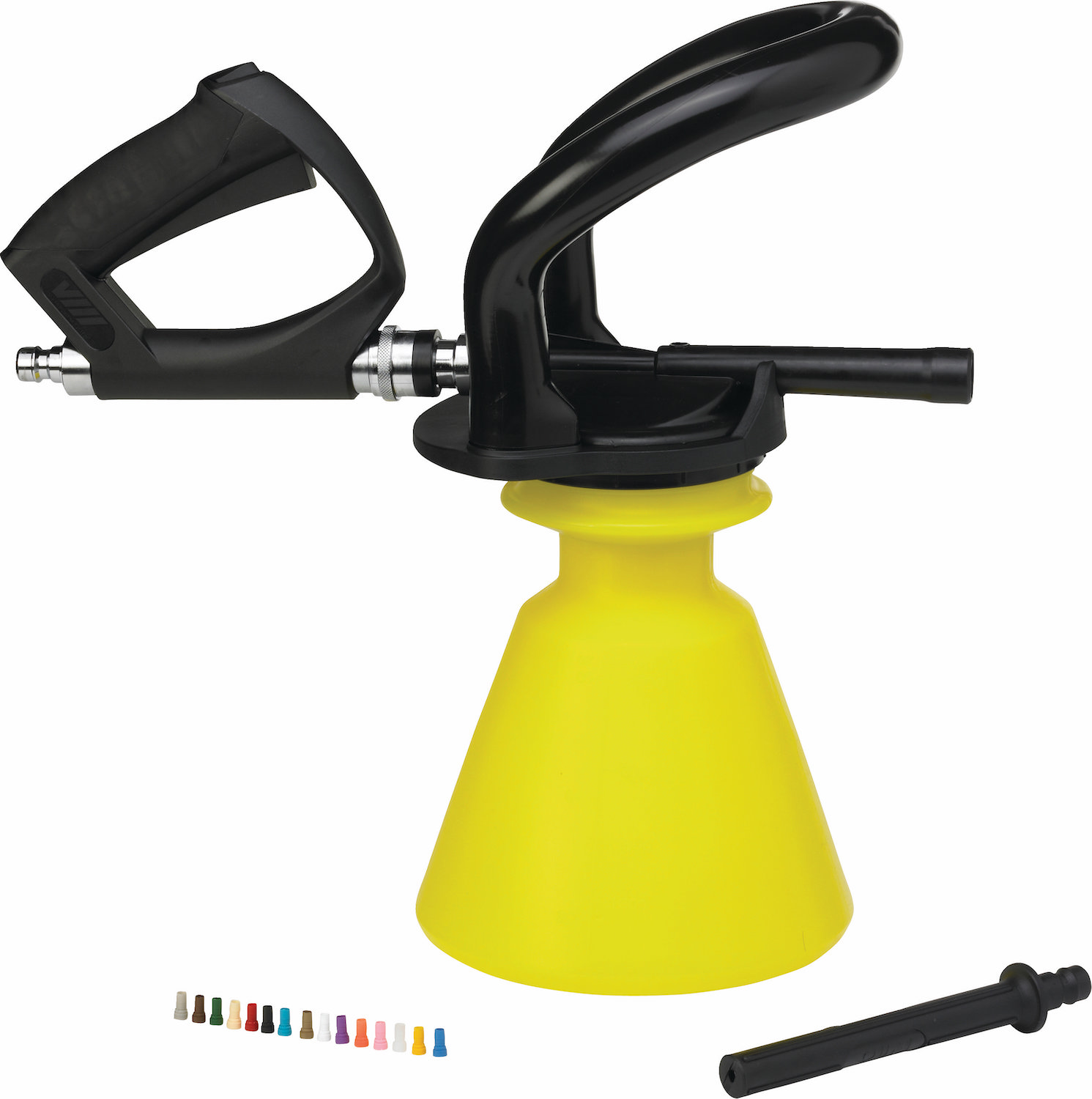 Ergo foam sprayer, incl. jet spray, 290 mm, , Yellow
