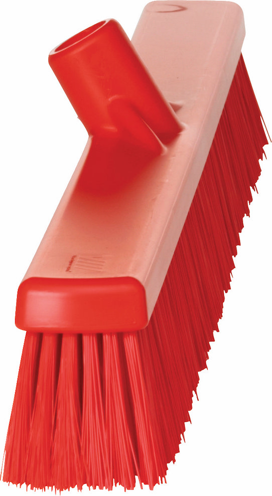 Broom, 610 mm, Soft/hard, Red