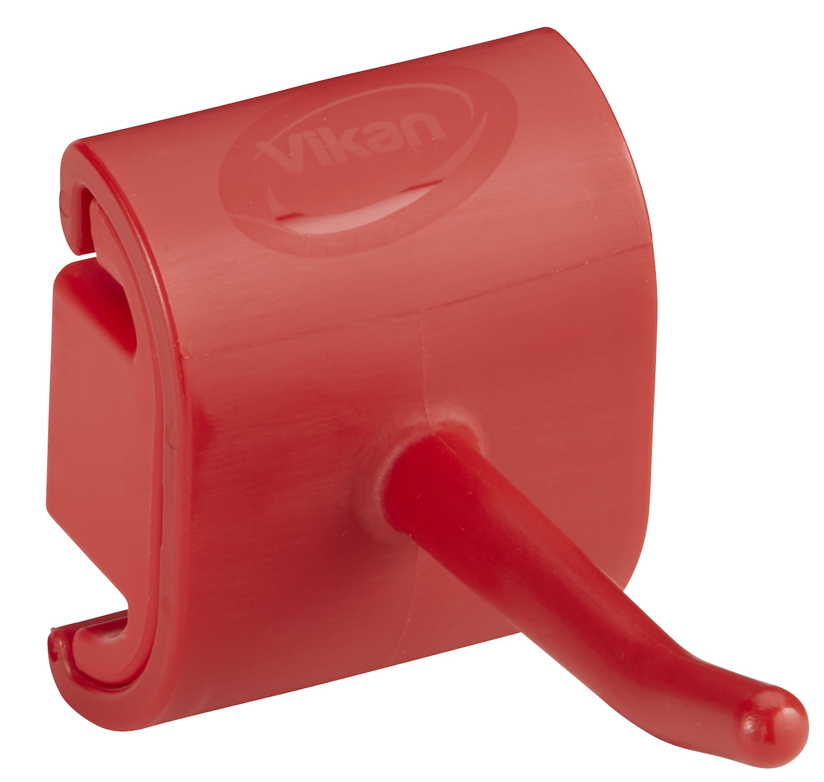 Vikan Hygienic Wall Bracket, Single Module, 41.5 mm, Red