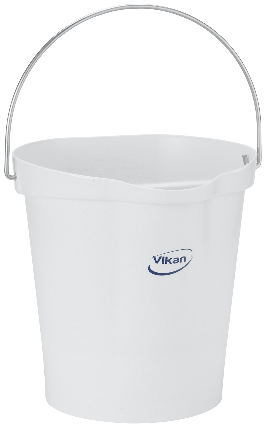 Vikan Bucket, Metal Detectable, 12 Litre, White