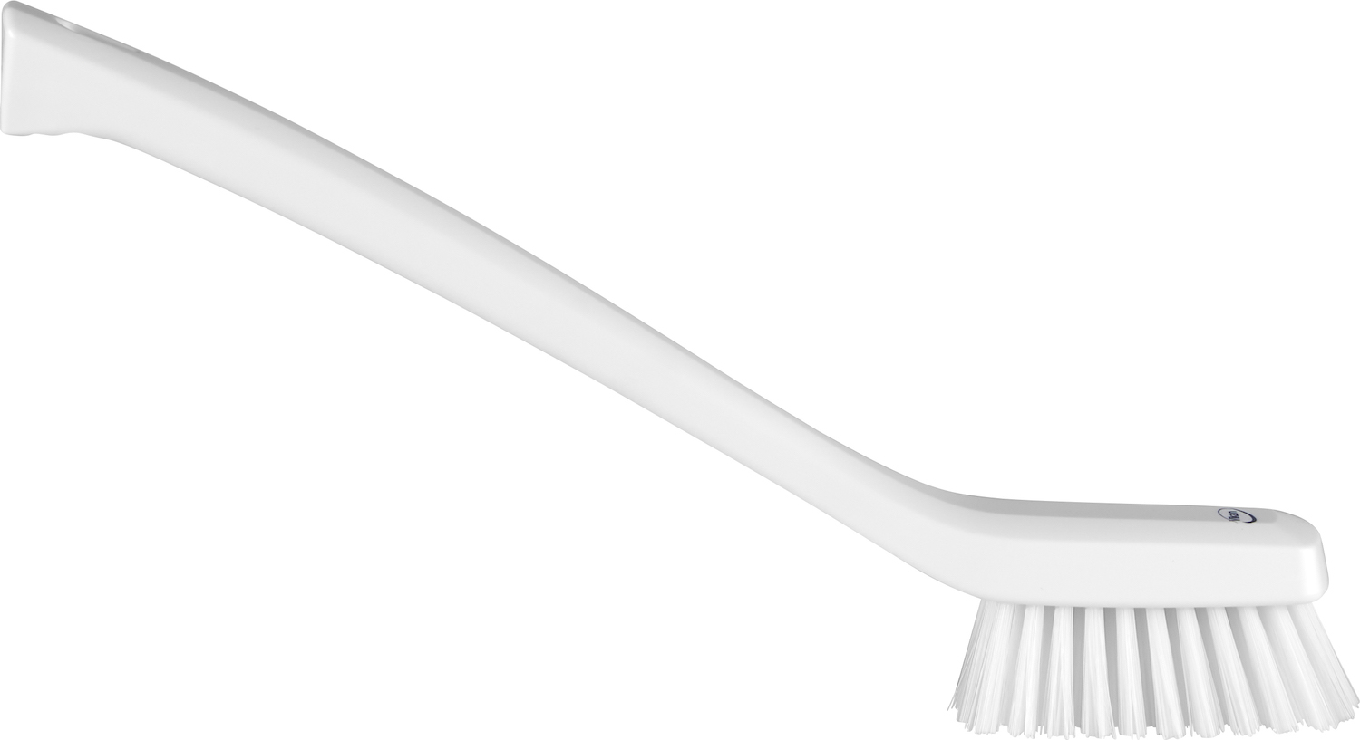 Narrow Cleaning Brush with Long Handle, 420 mm, Hard, White