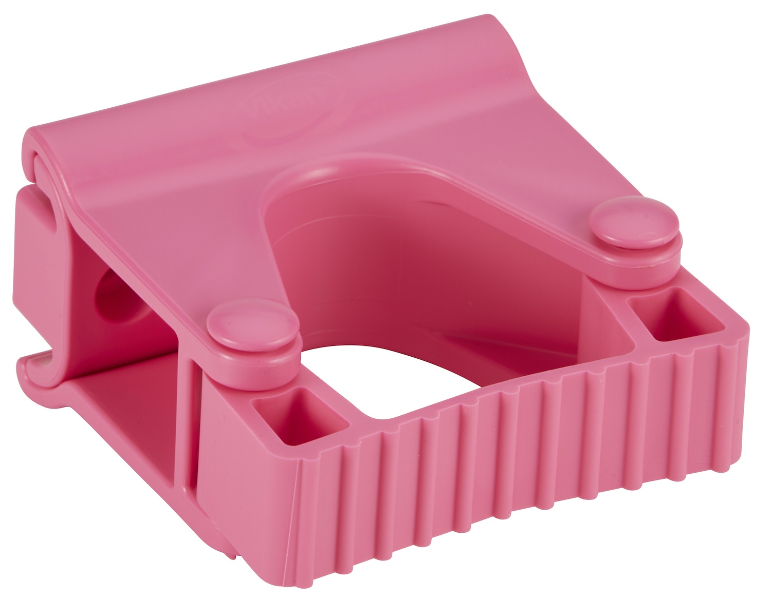 Vikan Hygienic Wall Bracket, Grip Band Module, 83 mm, Pink