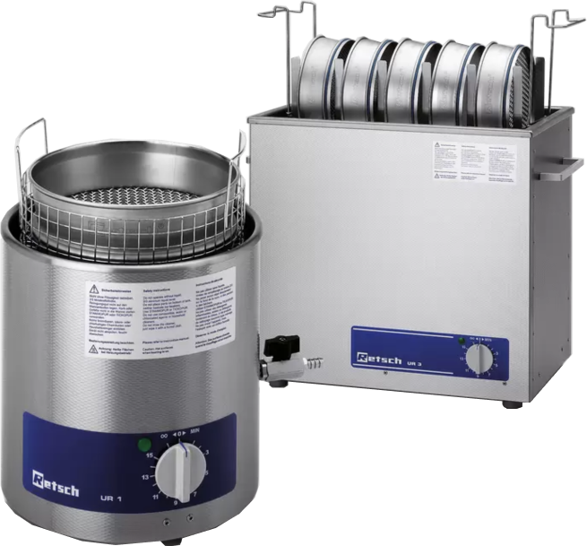 Retsch Ultrasonic Bath UR 3, 220–240 V, 50/60 Hz, oscillation tank 50.0 x 30 x 30 cm, 45 litres