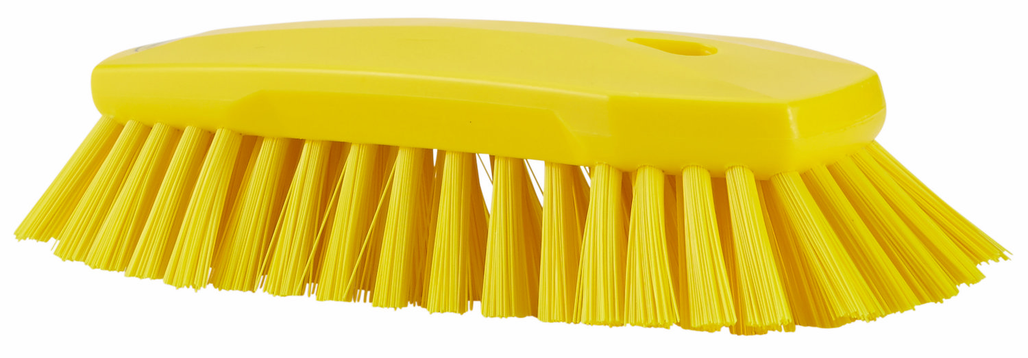 Vikan Hand Brush XL, 240 mm, Very hard, Yellow