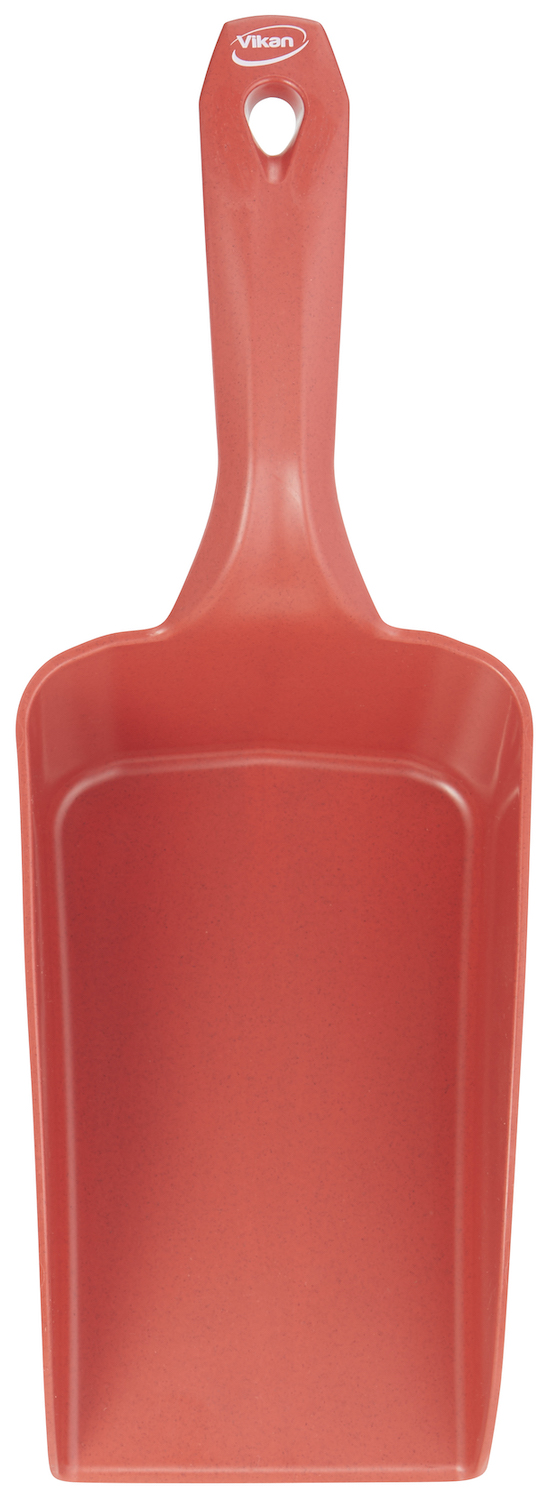 Vikan Hand Scoop, Metal Detectable, 1 Litre, Red