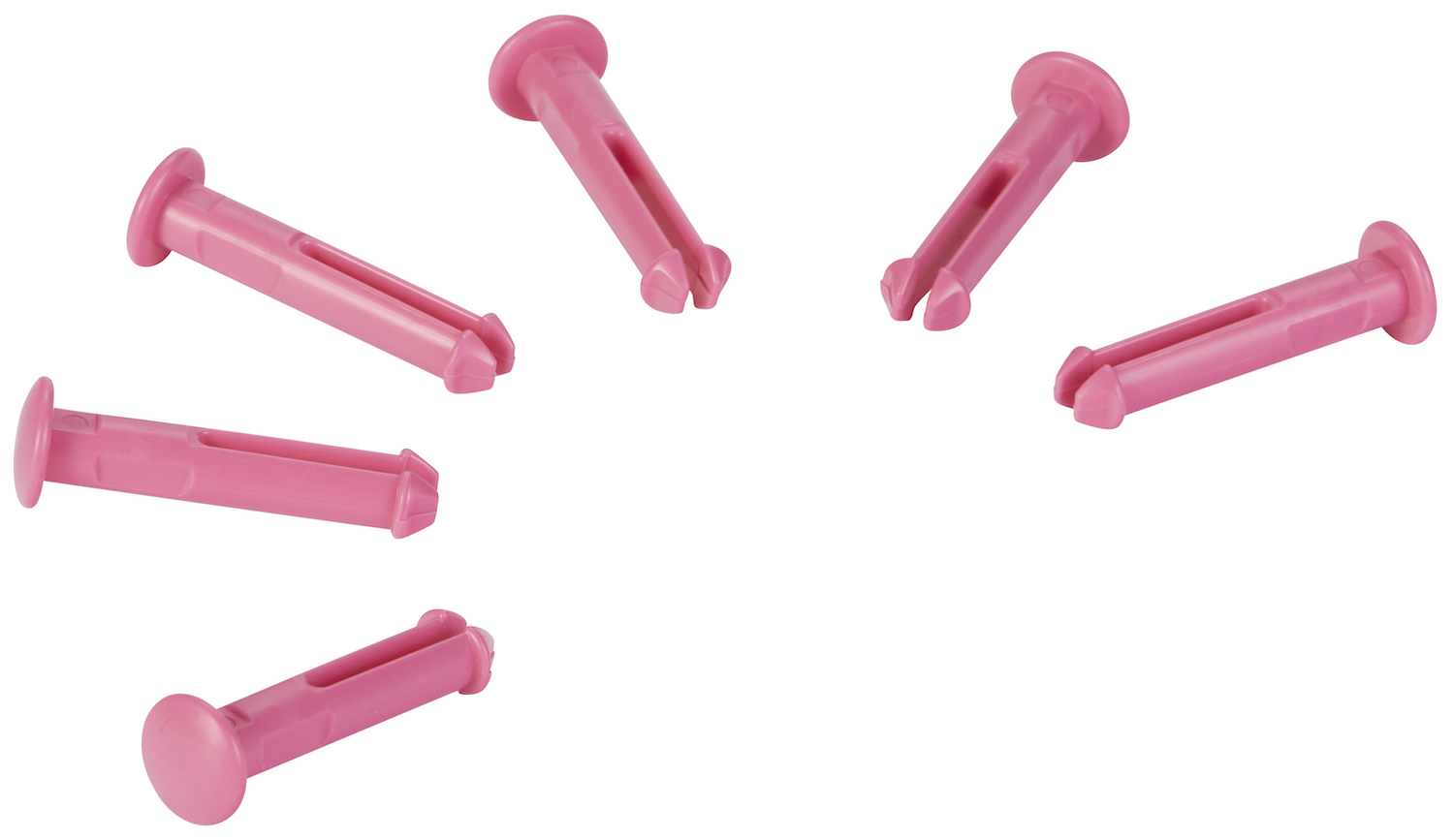 Vikan 6 spare part pins for 1011x & 1013x, Pink
