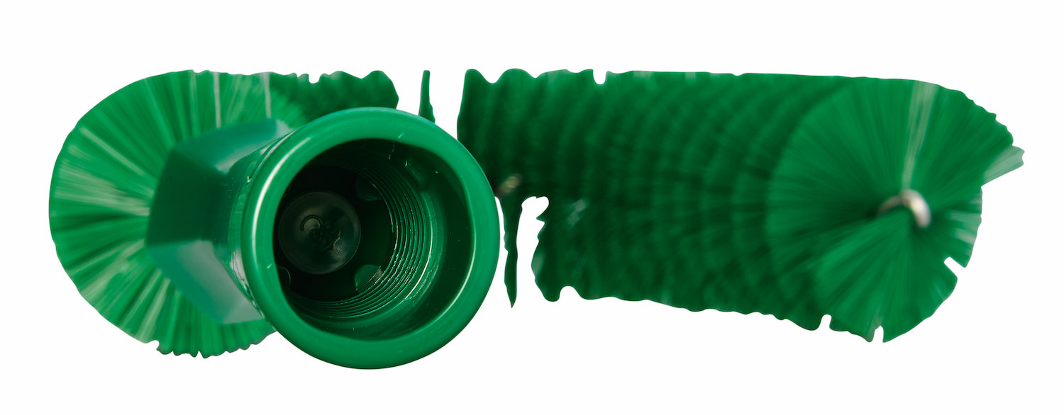 Pipe Exterior Brush, Ø55 mm, 360 mm, Medium, Green