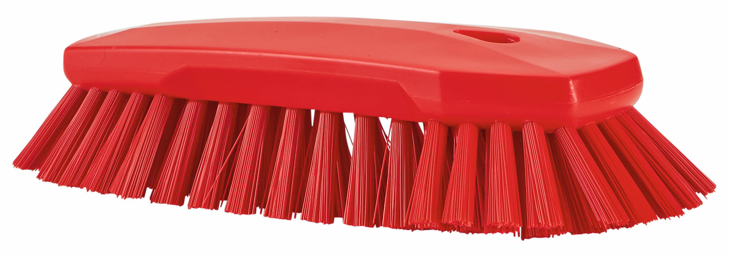 Vikan Hand Brush XL, 240 mm, Very hard, Red