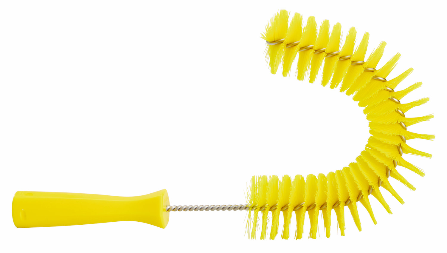 Pipe Exterior Brush, Ø55 mm, 360 mm, Medium, Yellow