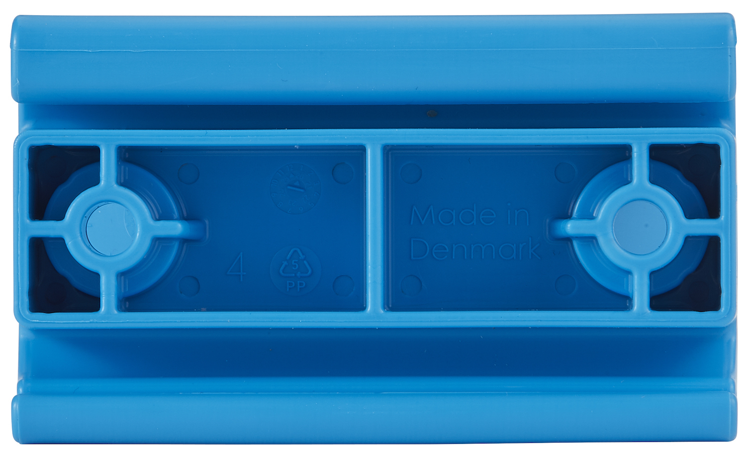 Vikan Hygienic Wall Bracket, Grip Band Module, 83 mm, Blue