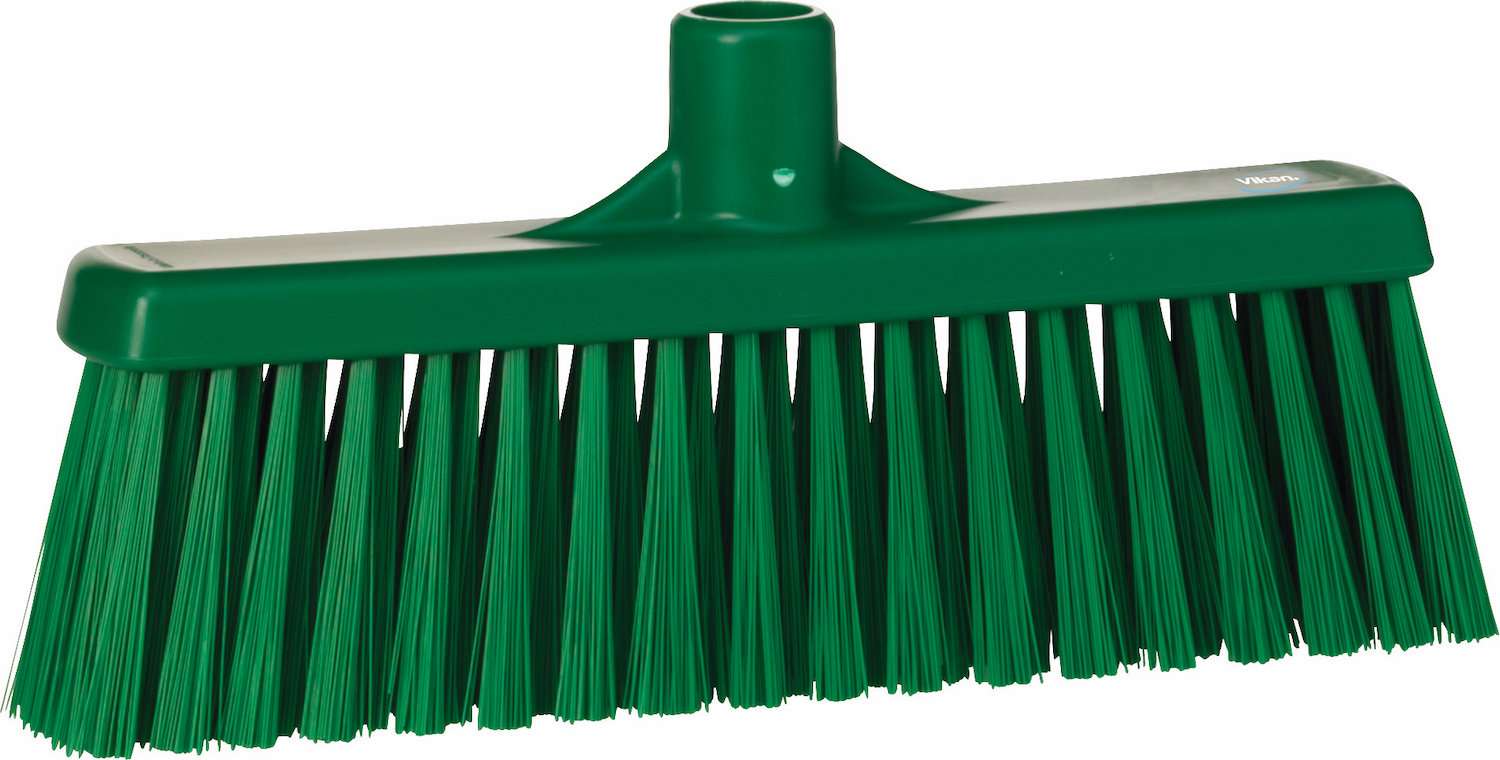Broom w/ Straight Neck, 310 mm, Medium, Green