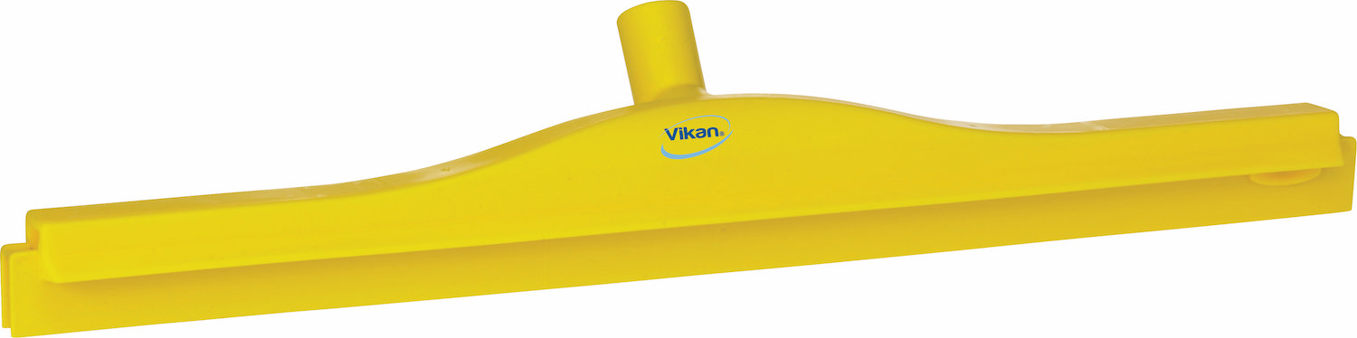 Hygienic Revolving Neck  Squeegee w/replacement cassette, 600 mm, , Yellow