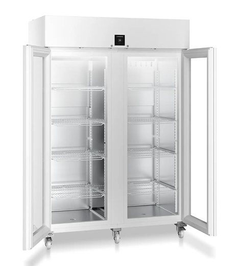 Liebherr SRPvg 1412 laboratory refrigerator, +0 °C ... +16 °C, 1091 L, stainless steel inner liner, glass door