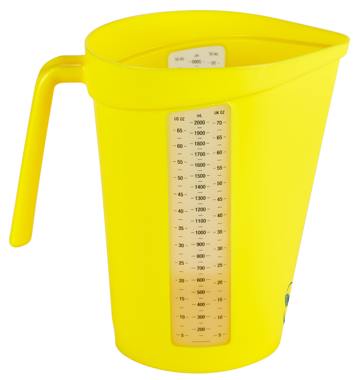 Measuring jug, 2 litre, , Yellow