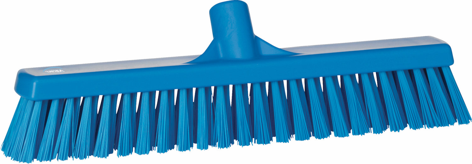 Broom, 410 mm, Soft/hard, Blue