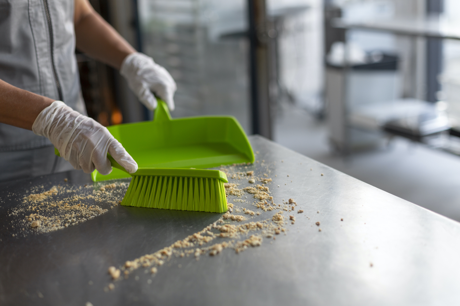 Dustpan, 330 mm, , Orange