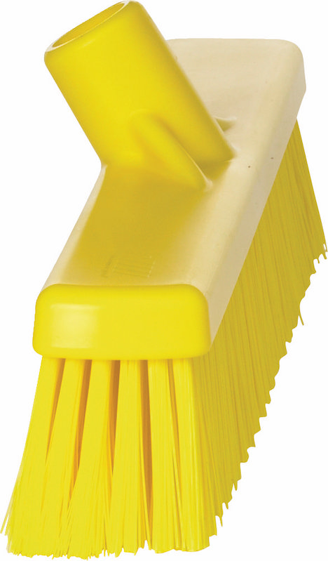 Broom, 410 mm, Soft/hard, Yellow