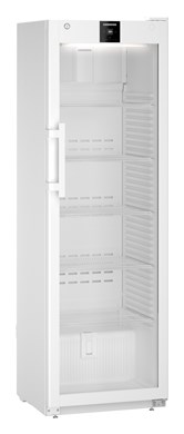 Liebherr SRFvg 4011 laboratory refridgerator, 3 °C ... +16 °C, 298 L, fan-assisted cooling, plastic inner liner, glass door