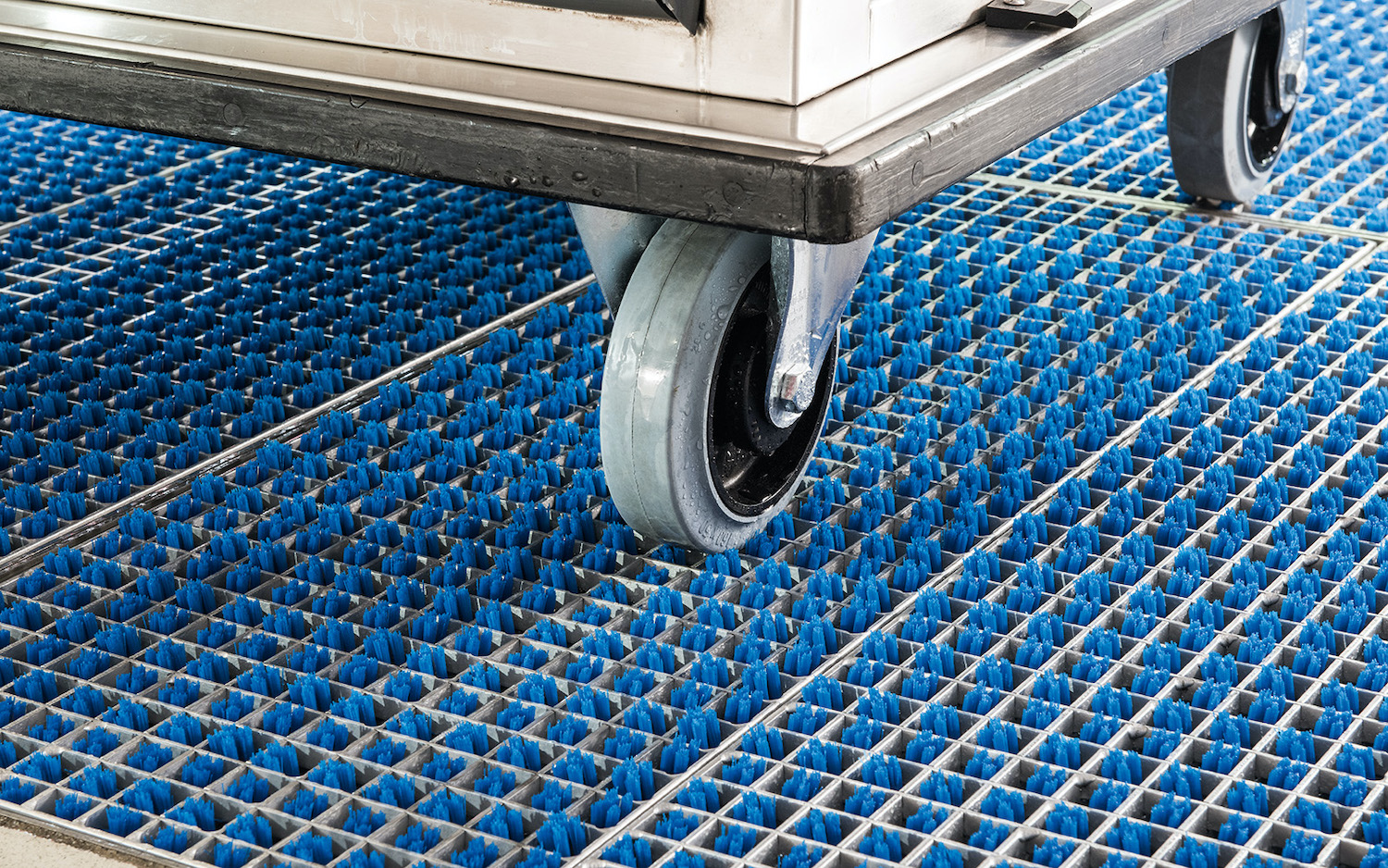 ProfilGate® si45 aqua, WLH (mm) 1468 x 2963 x 45, 1 x Stainless Steel Tray, 12 x Grate