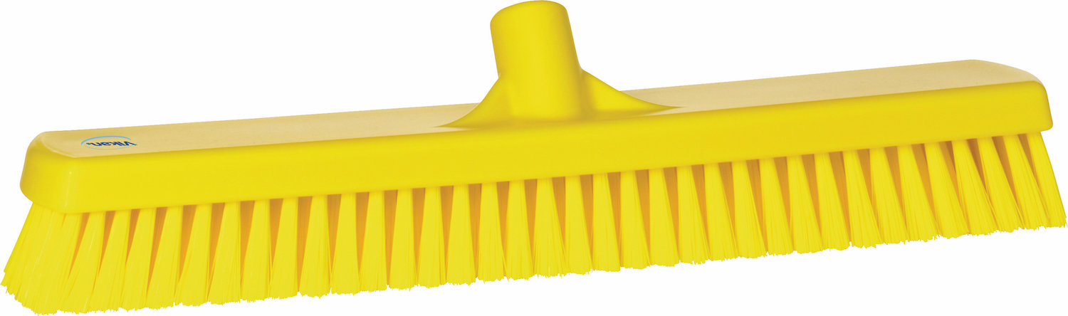 Wall-/Floor Washing Brush, 470 mm, Hard, Yellow