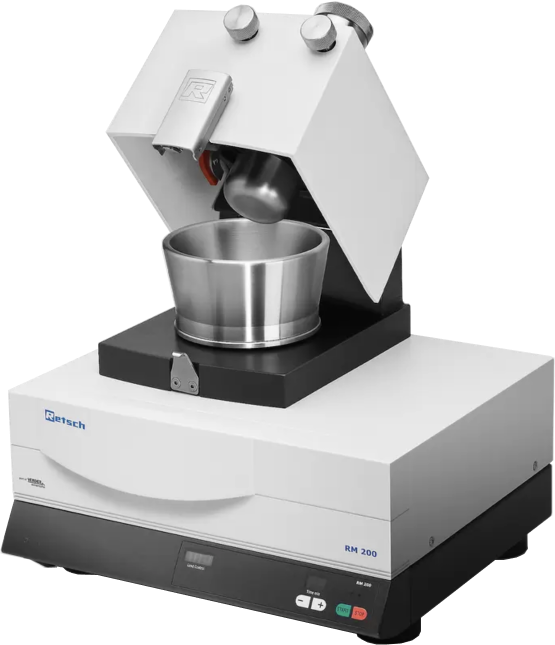 Retsch Mortar Grinder RM 200, complete with scraper of PU, 230 V, 50 Hz Retsch Mortar Grinder RM 200, complete with scraper of PU, 230 V, 50 Hz