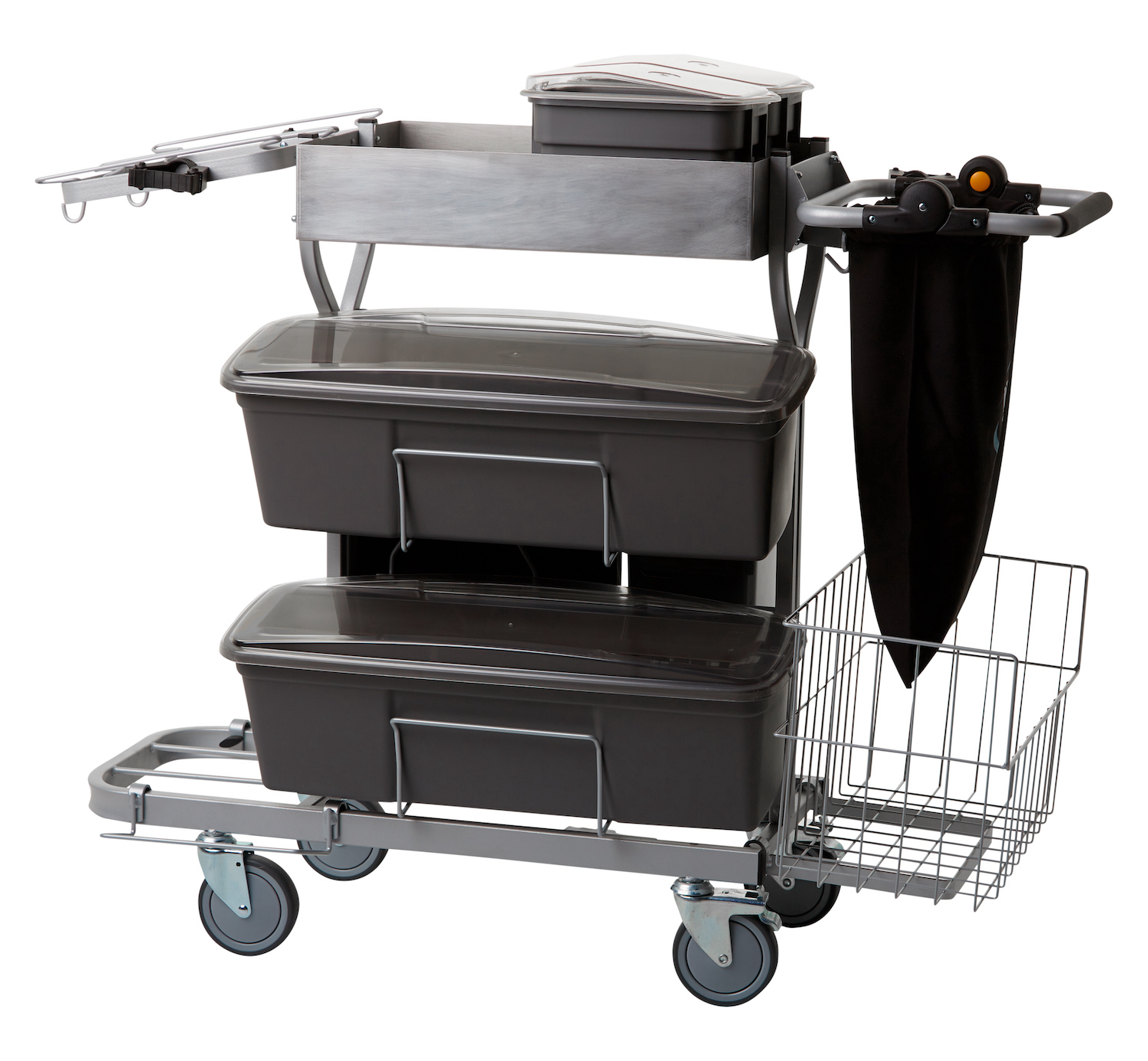 Vikan Compact Cleaning Trolley Plus, 60 cm, Grey