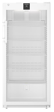 Liebherr SRFvg 5511 laboratory refridgerator, 3 °C ... +16 °C, 440 L, fan-assisted cooling, plastic inner liner, glass door