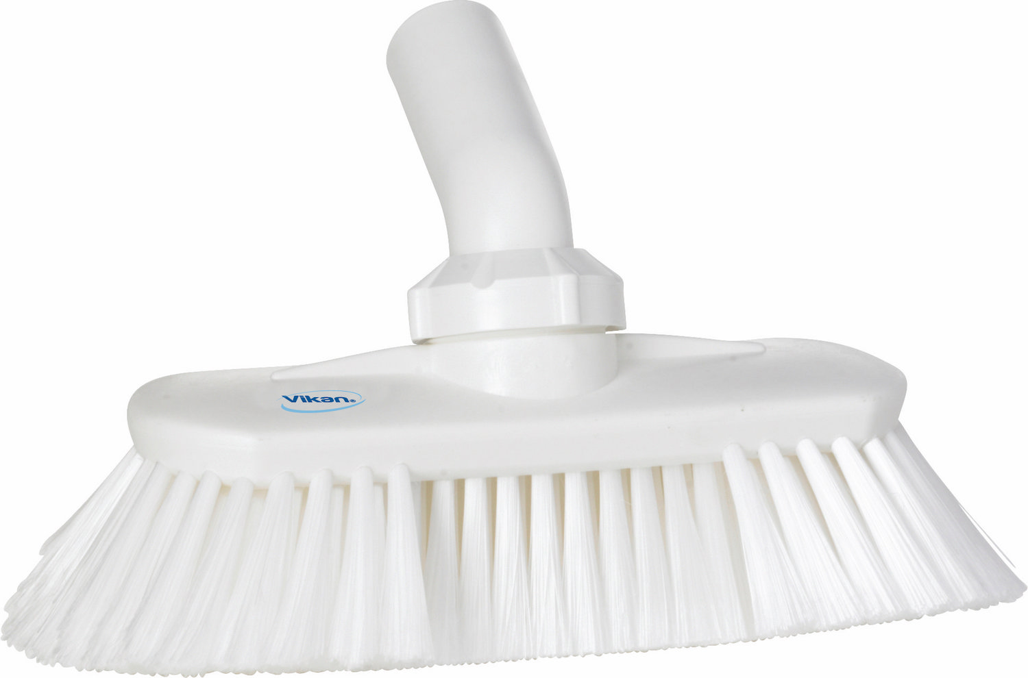 Washing Brush w/Angle adjustment, waterfed, 240 mm, Soft/split, White