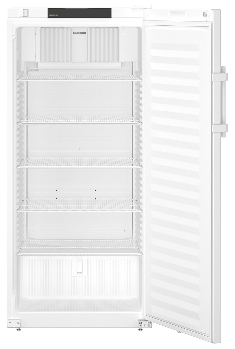 Liebherr SRFvg 5501 laboratory refridgerator, 3 °C ... +16 °C, 441 L, fan-assisted cooling, plastic inner liner, steel door