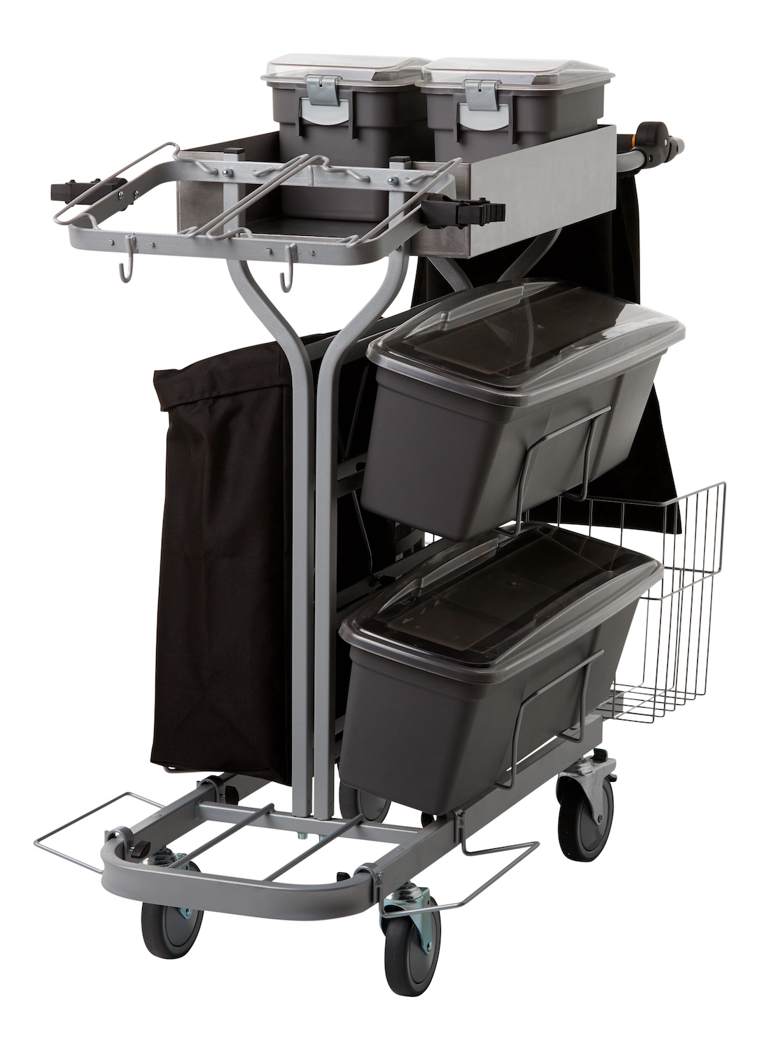 Vikan Compact Cleaning Trolley Plus, 60 cm, Grey