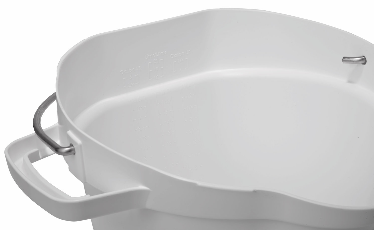 Bucket, 20 Litre, White