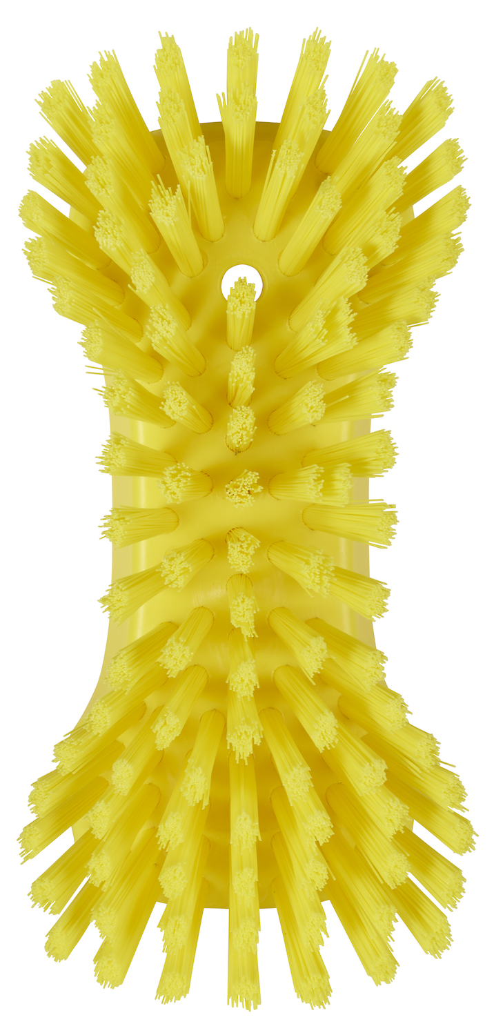 Vikan XL Hand Brush, 230 mm, Very hard, Yellow