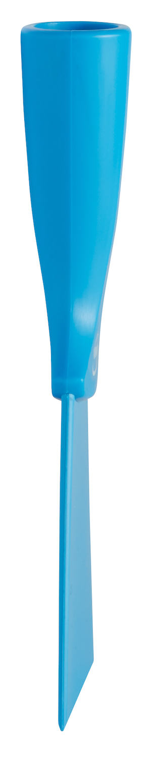 Nylon Scraper with Threaded Handle, 100 mm, Blue