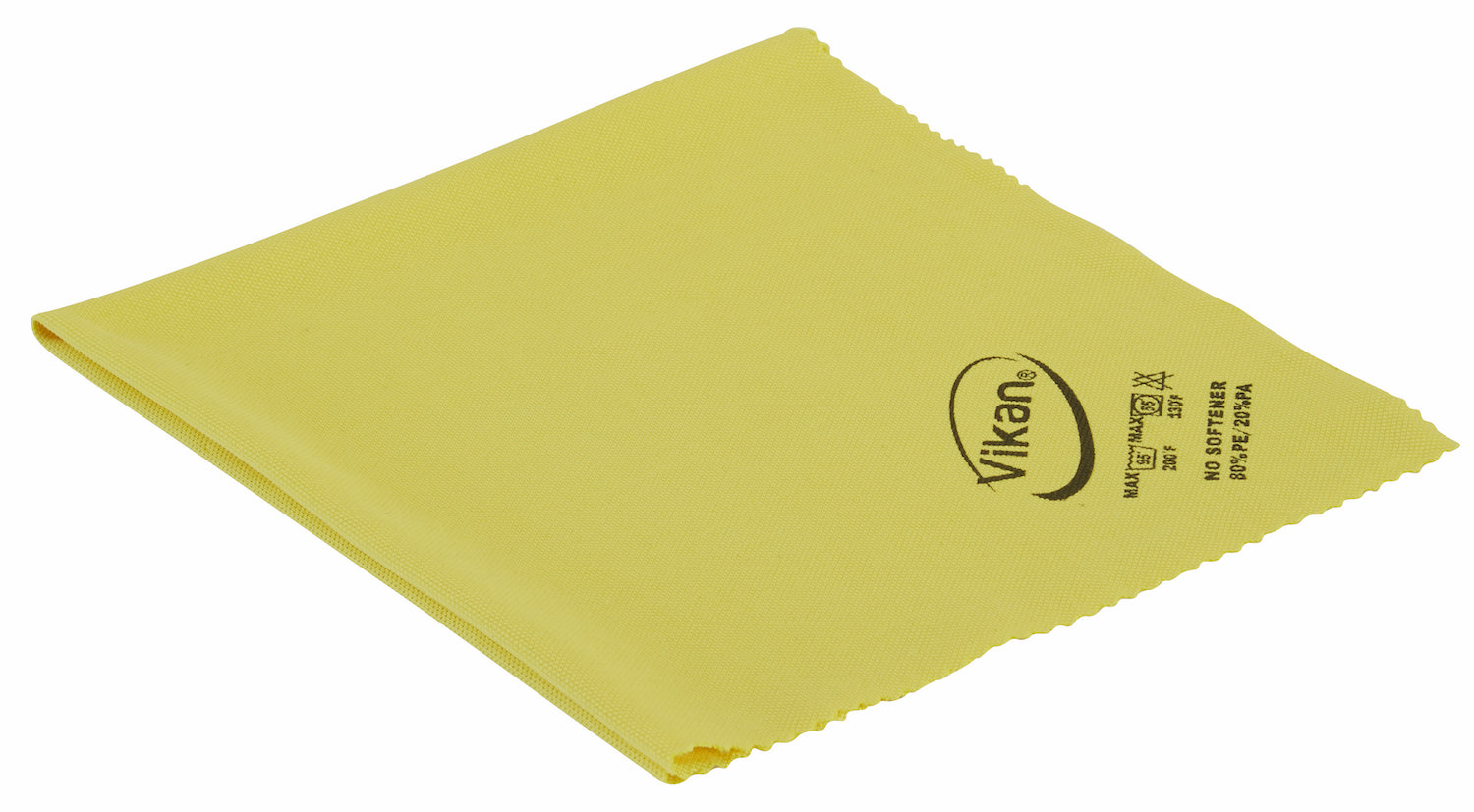 Vikan Microfibre Lustre cloth, 40 x 40 cm, Yellow