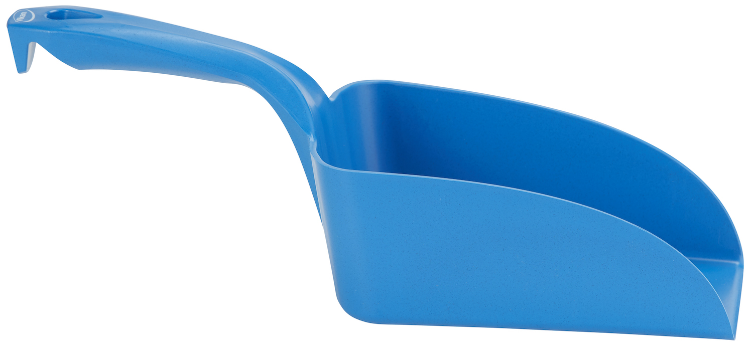 Vikan Hand Scoop, Metal Detectable, 1 Litre, Blue