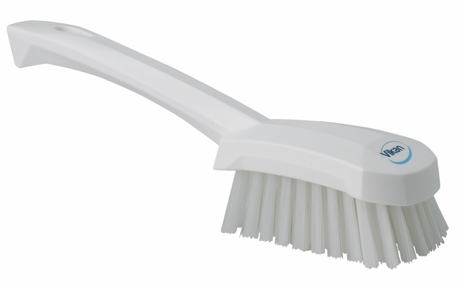 Washing Brush w/short Handle, 270 mm, Hard, White